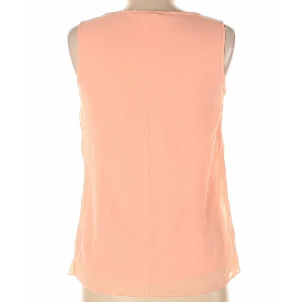 Elle Peach Sleeveless Blouse - Picture 2 of 3